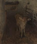 John Singer Sargent A Jersey Calf USA oil painting artist